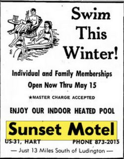 Sunset Motel - Oct 1970 Ad